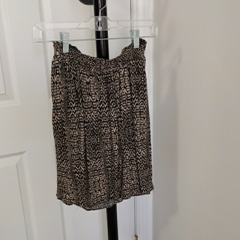 Casual Aztec print skirt